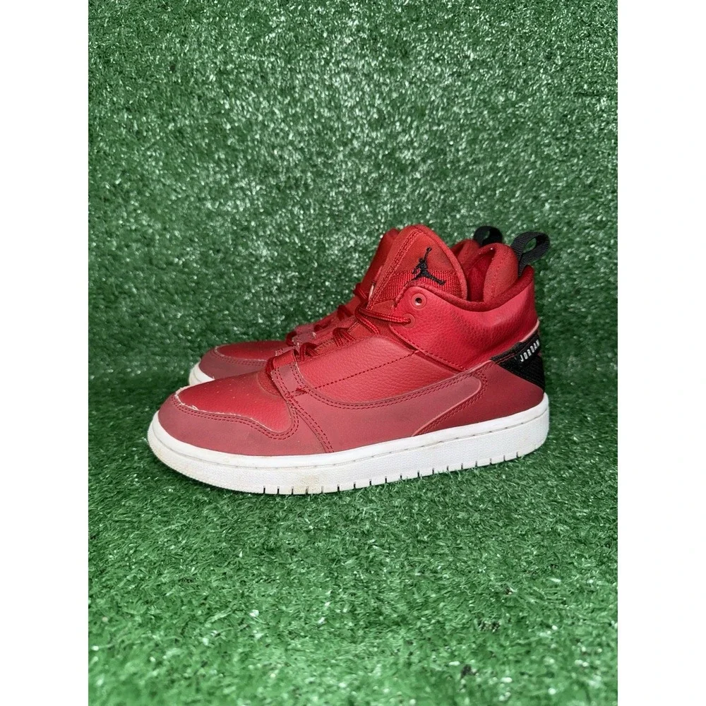 Air Jordan Fadeaway GS Boys Size 4.5Y Red Basketball‎ Shoes Sneakers AO1331-600